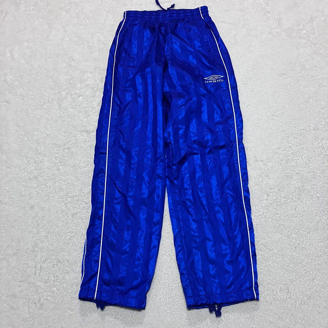 アンブロumbro デサント製　ナイロンジャージ　上下　セットアップ　刺繍ロゴ