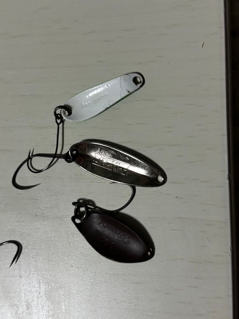 管釣りスプーン　60枚自作トルネード　20個