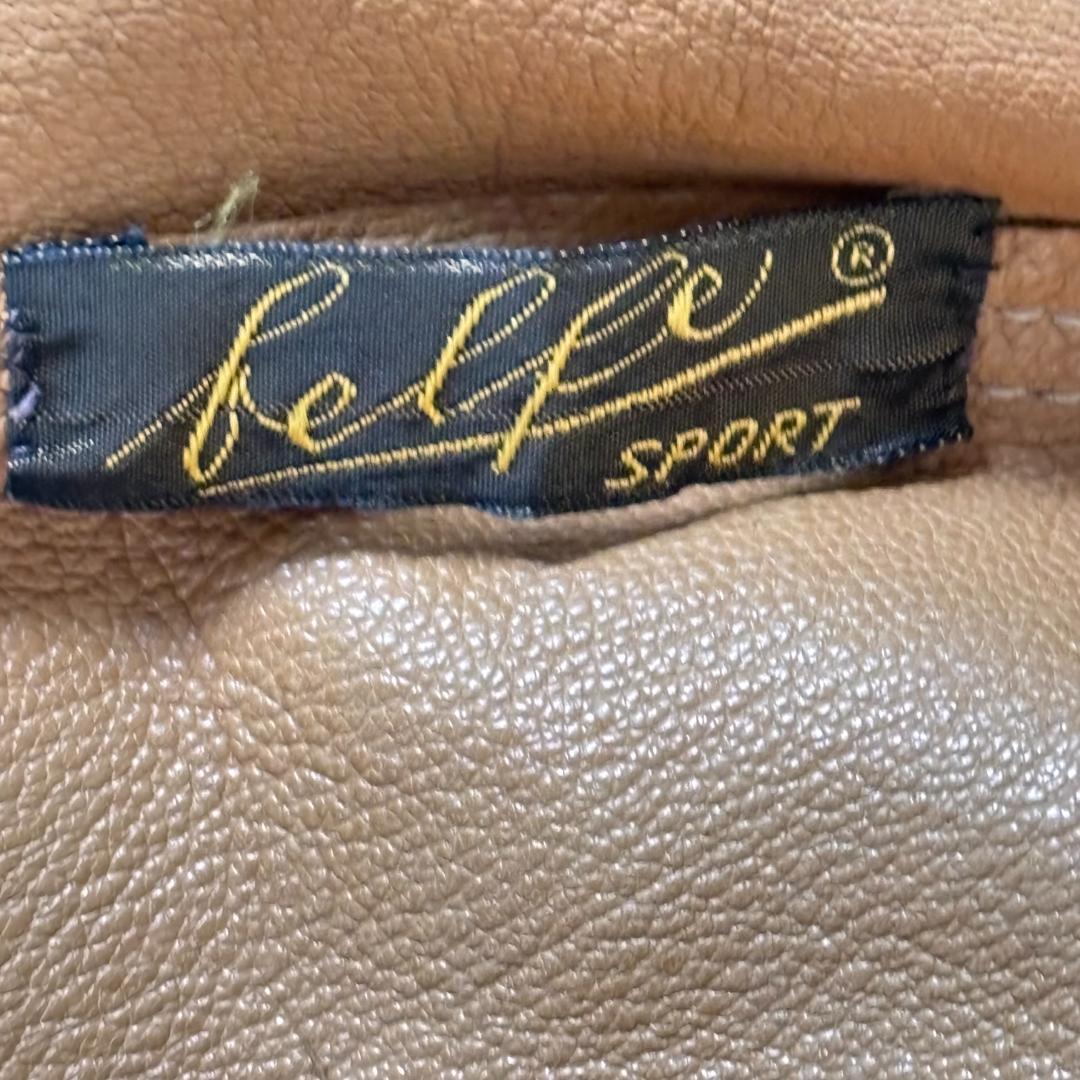 BELFE 本革スエード バルスタージャケット ヴァルスタリーノ 茶 イタリア製