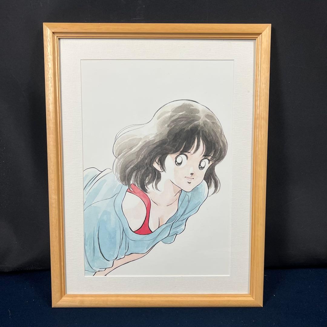 2180 あだち充 タッチ 自選複製原画集 11枚 マンガ 野球 高校野球