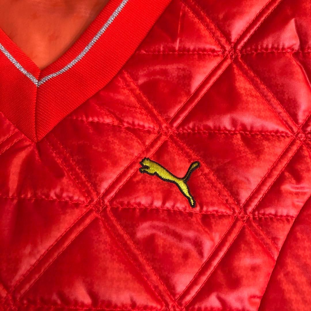 美品　PUMAゴルフ　レディース　キルティング　アウター