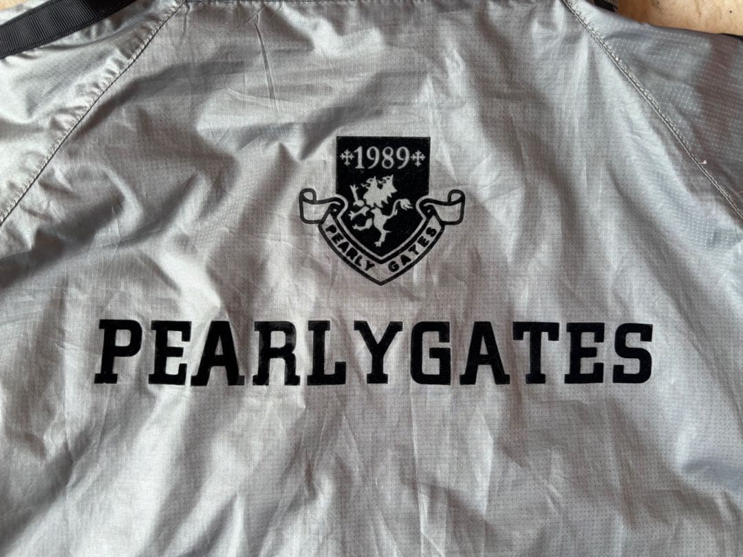 PEARLY GATES パーリーゲイツ　ジップナイロンウインドブレーカー　XL