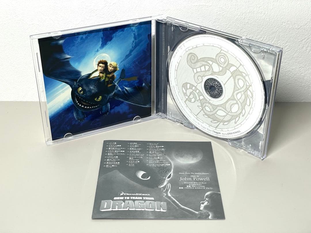 美品 CD ヒックとドラゴン オリジナル・サウンドトラック/ジョン・パウエル
