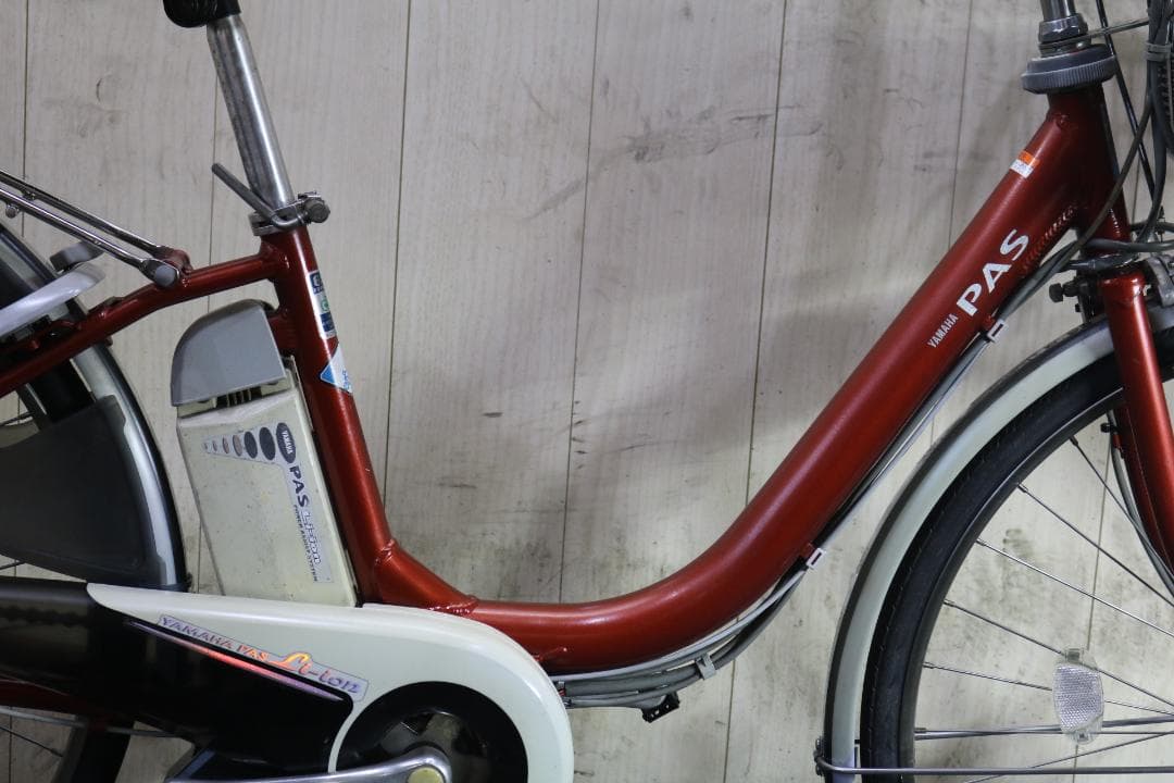 ヤマハPAS X563-0004 大容量リチウム8.1AH 26インチ3段LED