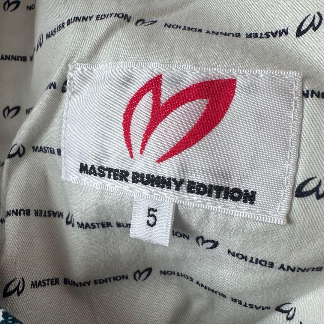 【新品未使用】マスターバニーエディション 総柄 ゴルフパンツ サイズ5