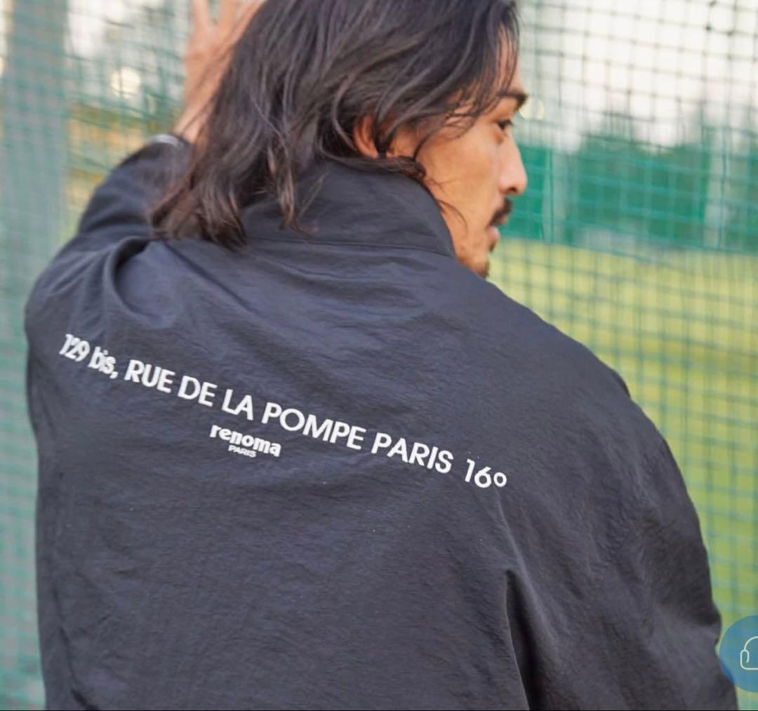 renoma PARIS レノマパリス　NYLON ZIPPED JACKET