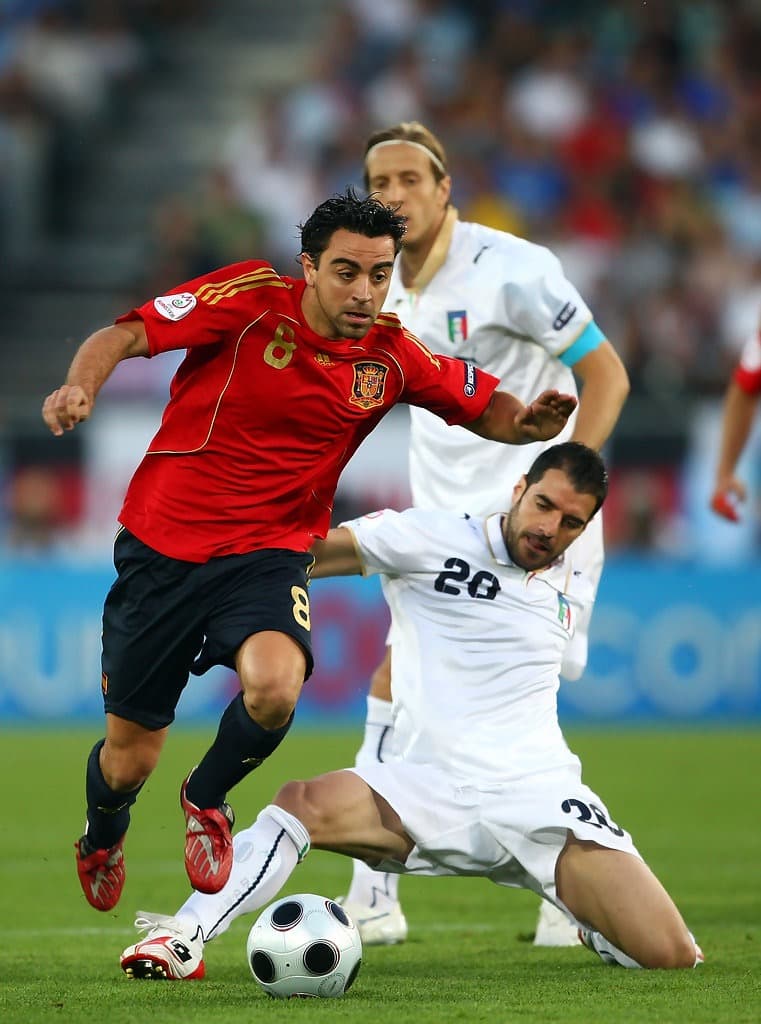 2008 スペイン代表 #8 シャビ Sサイズ EURO優勝 ユニフォーム