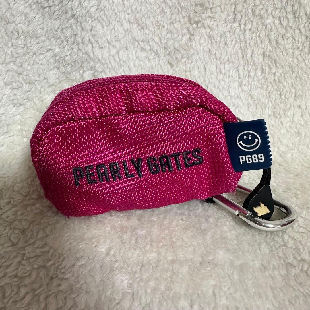 【PEARLY GATES】カートバッグ ボールポーチ 美品 セット ピンク