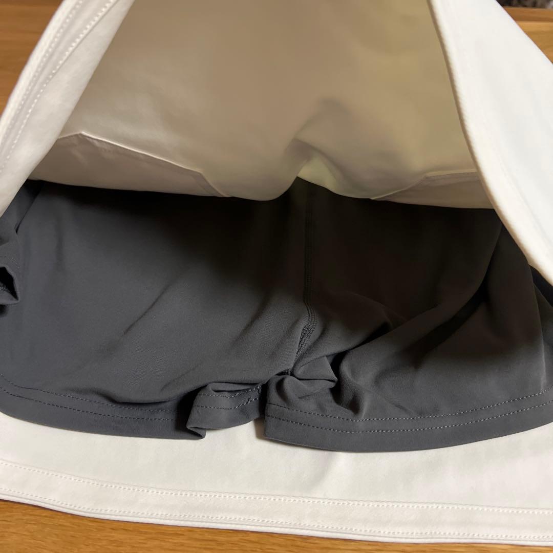 DECEMBER ホワイトスカート ウエストゴム