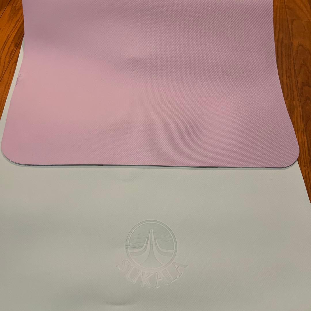 SUKARA リバーシブルヨガマット　専用ケース付き