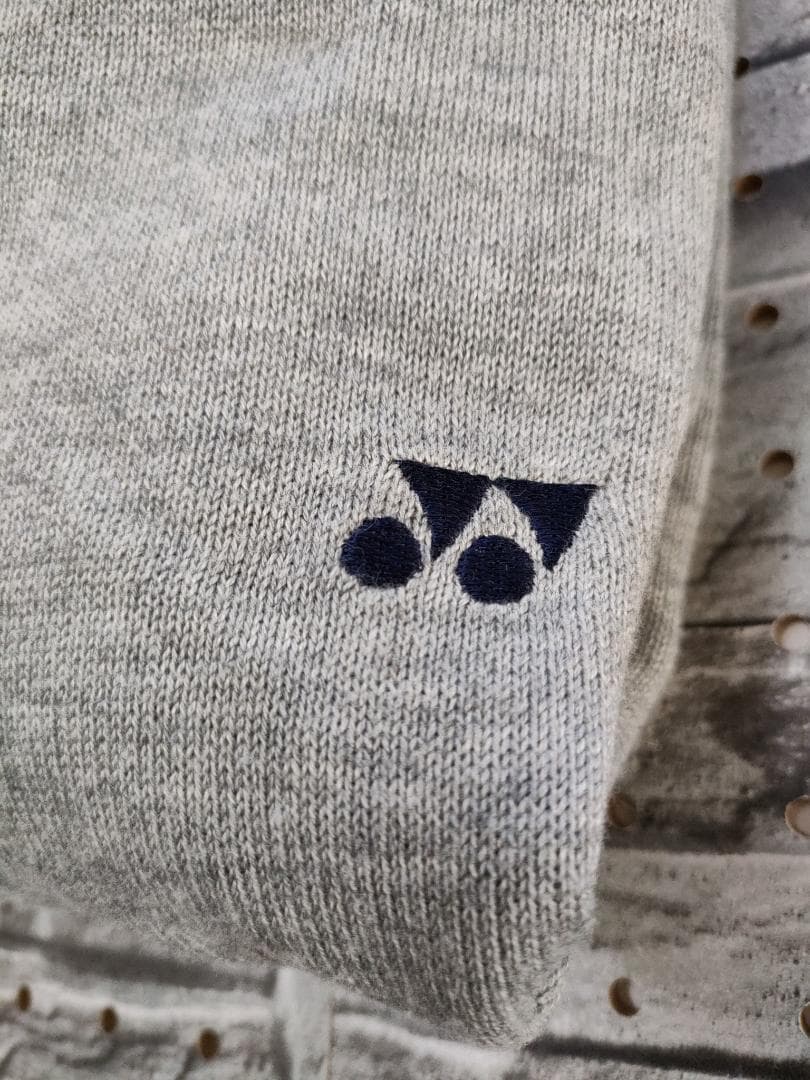 YONEX ヨネックス フルジップセーター グレー