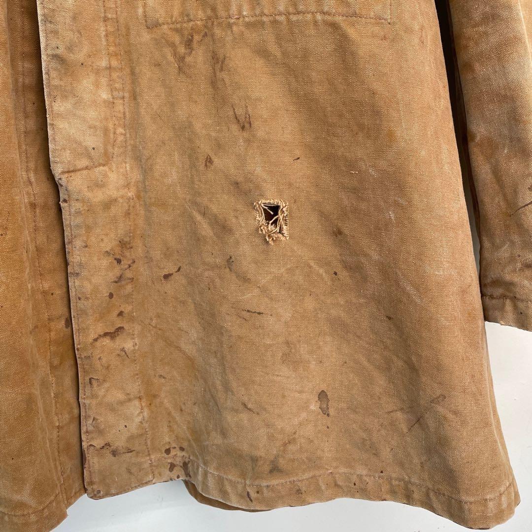 40s 50s ユーロワーク ケープコート メタルボタン ヴィンテージ 古着