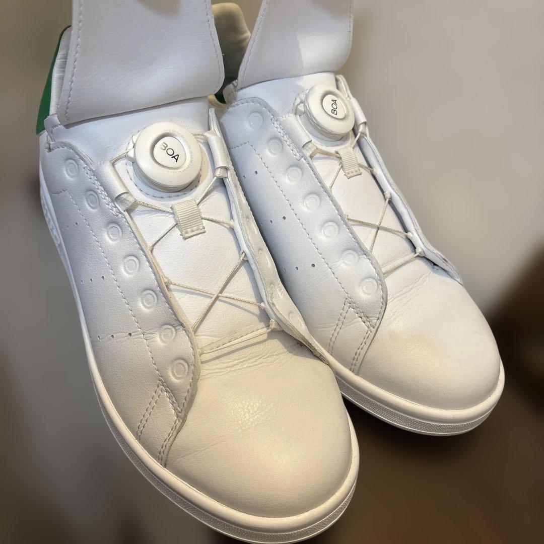 極美品　ADIDAS スタンスミス BOA ゴルフシューズ　25.5CM