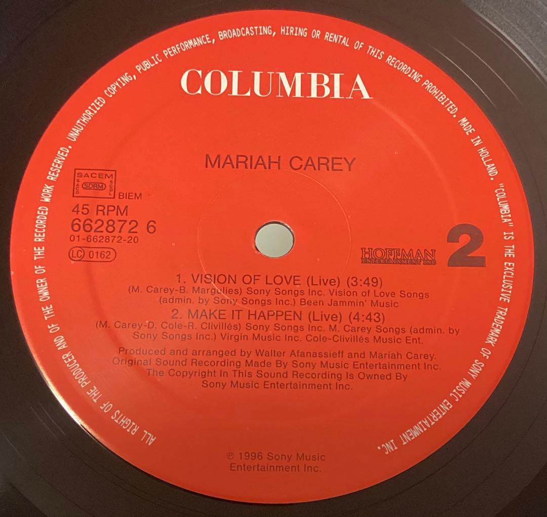 (USED) Mariah Carey – Open Arms レコード レア盤