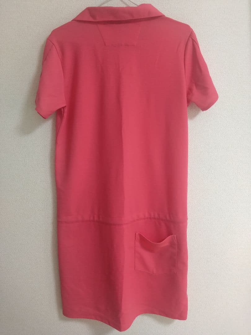 adidas ピンク ポロシャツ ワンピース