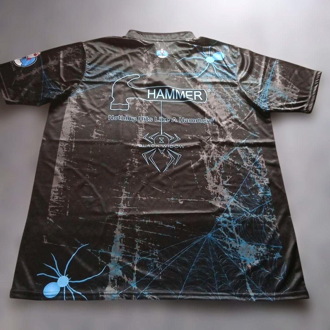 日本未発売✨ブラックウィドー【日本サイズ4L】ブラック　大きめ　ボウリング