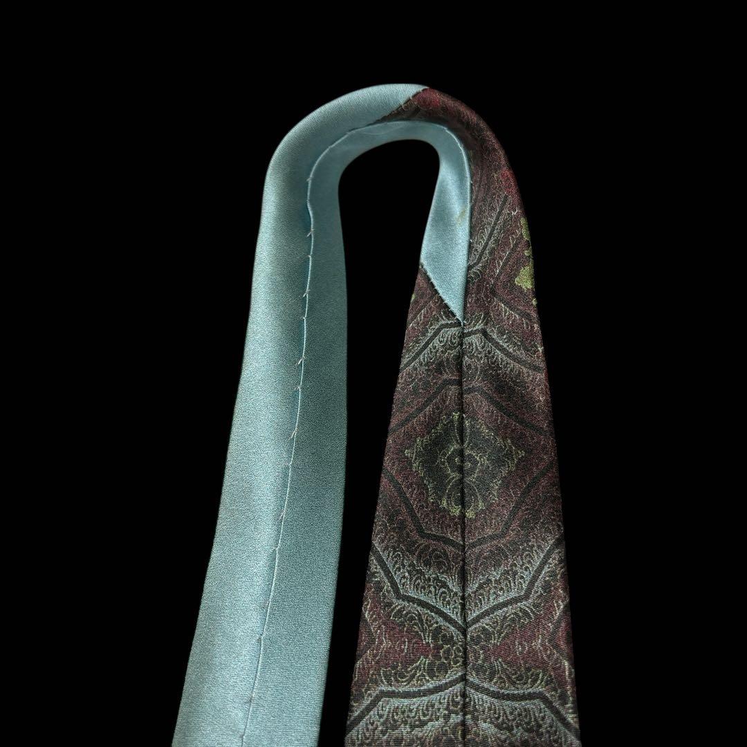 90s ゴルチエ HOMME 総柄 シルク ネクタイ 宗教画 アーカイブ