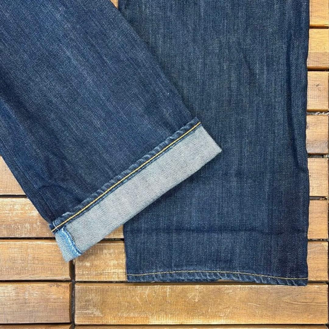 美品 Stussy ステューシー デニムパンツ ロゴ刺繍