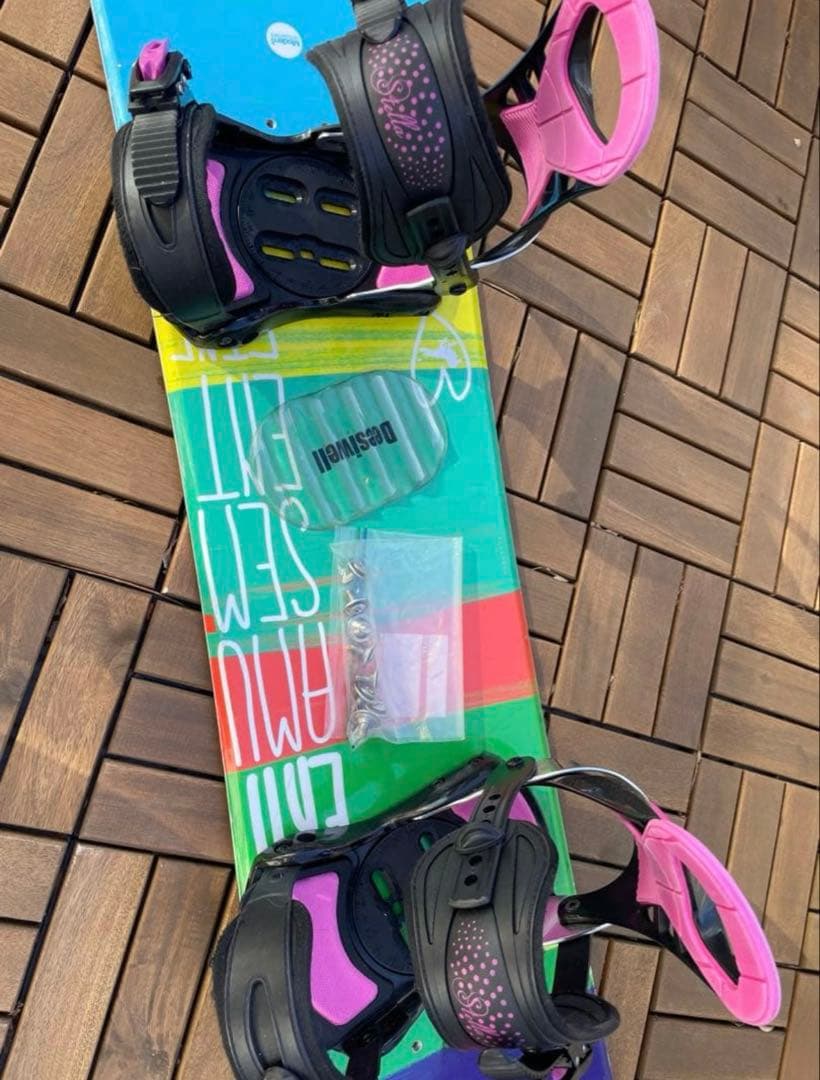 【連休お値下げ中】スノーボード 140 ビンディング　セット