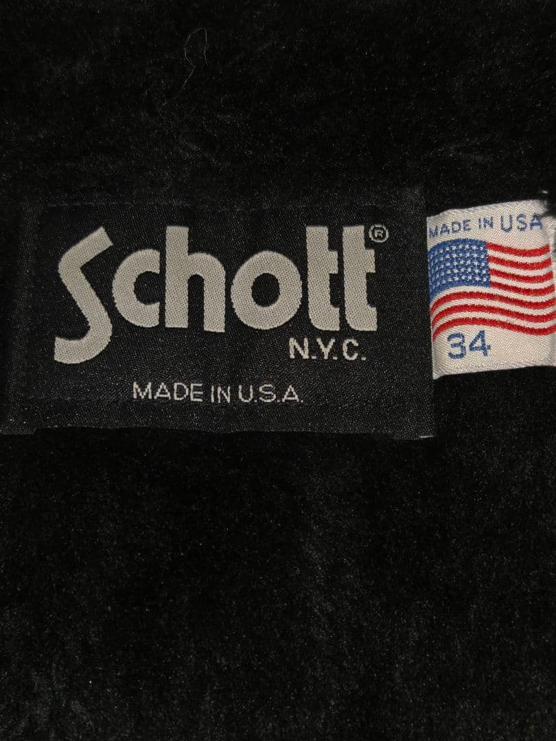 ★値下げ★schott ショット ボアライナー 141 立襟 シングルライダース