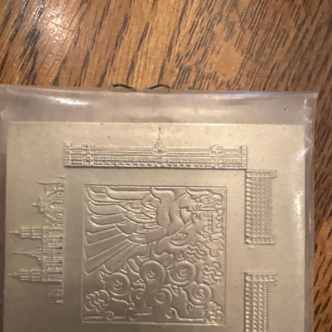 メキシコオリンピック　銀と銅の記念メダルセット