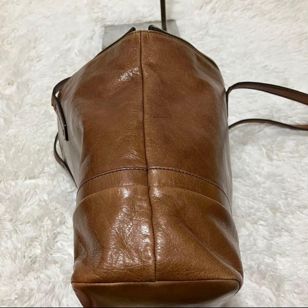 BALLY バリー　トートバッグ　レザー　ブラウン