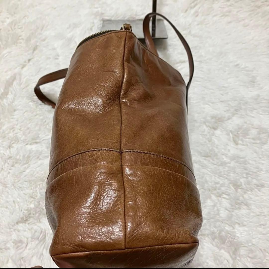 BALLY バリー　トートバッグ　レザー　ブラウン