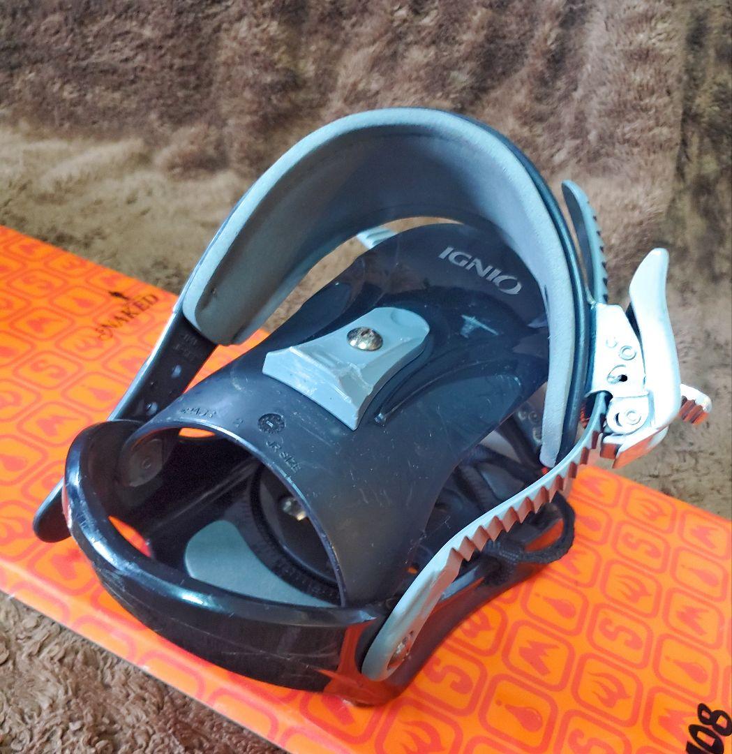 ​ジュニア用スノーボード 2点セット 108cm（NAKED・IGNIO）