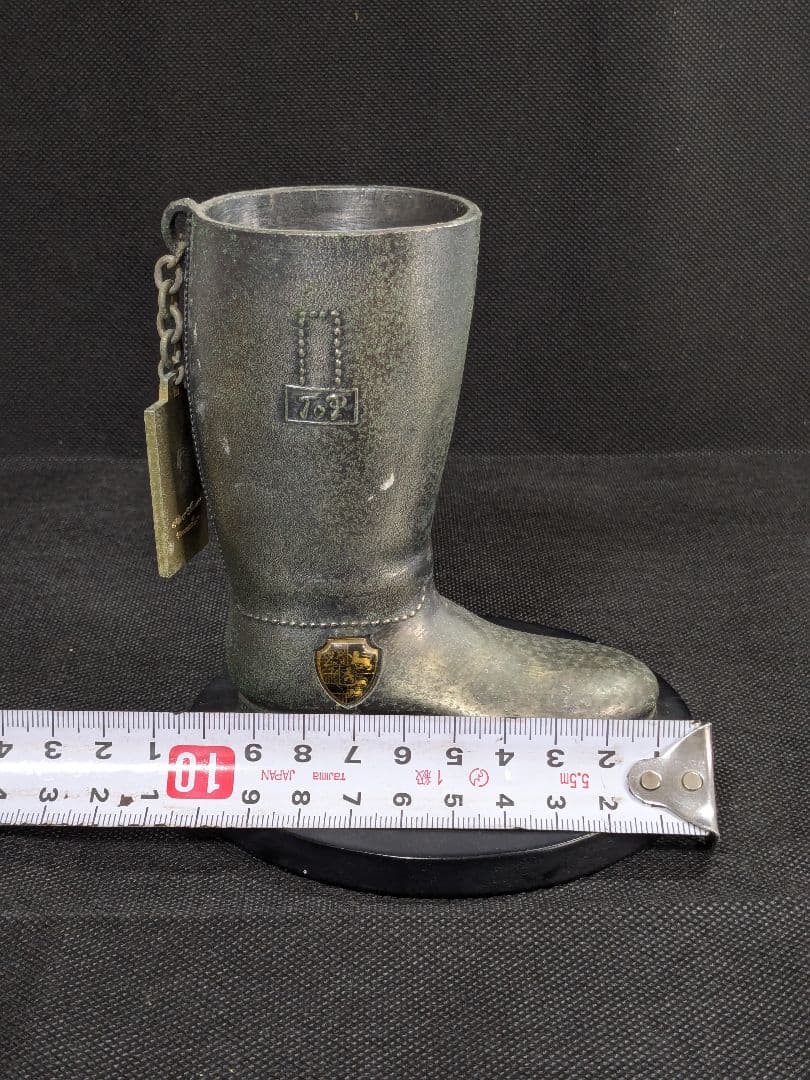 ミッキーマウス 金属 ブーツ オブジェ 置物 ヴィンテージ ディズニー