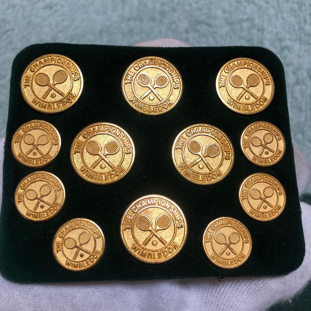ウィンブルドン　ボタン　THE CHAMPIONSHIPS WIMBLEDON