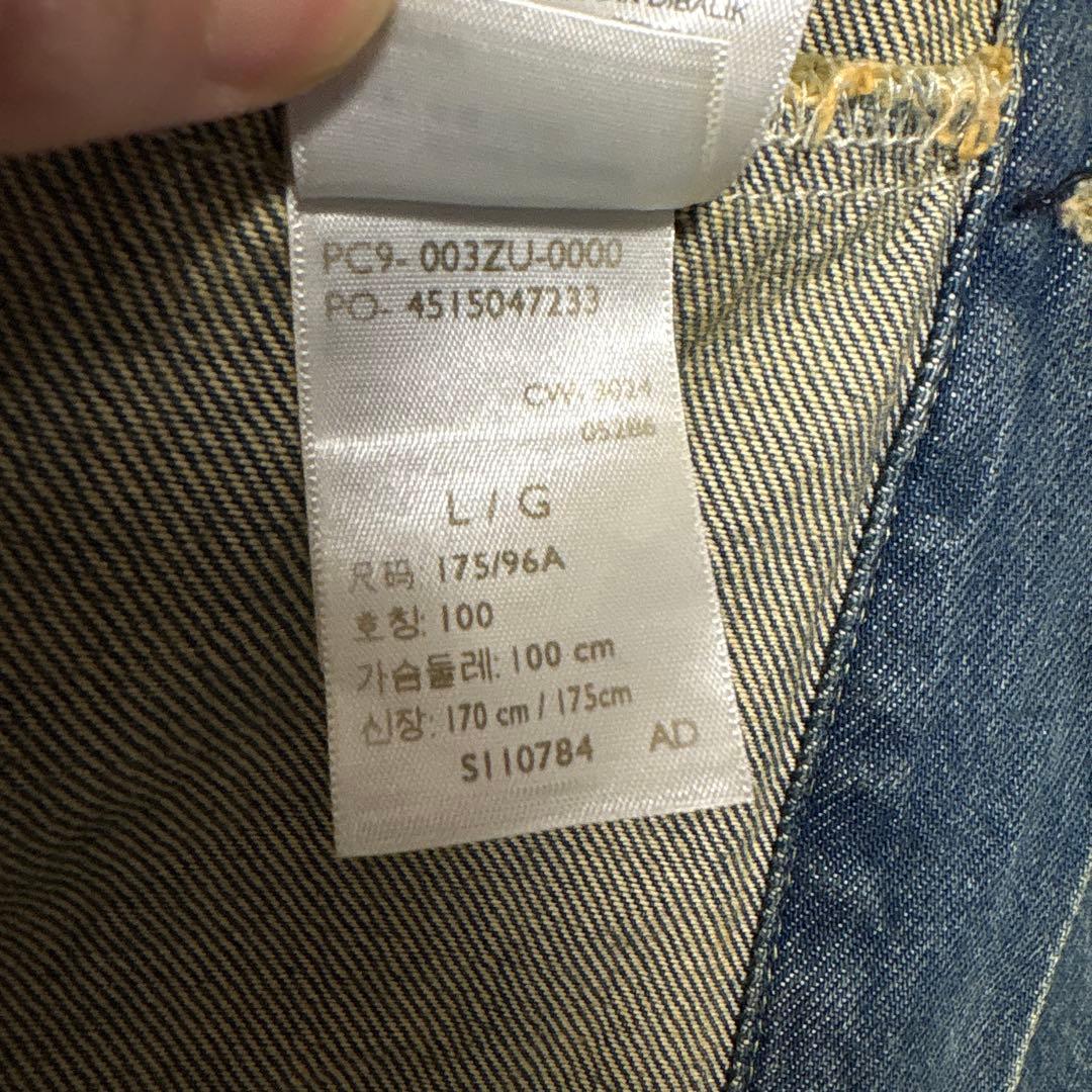 LEVI'S PREMIUM 1st 大戦モデル　デニムジャケット　L