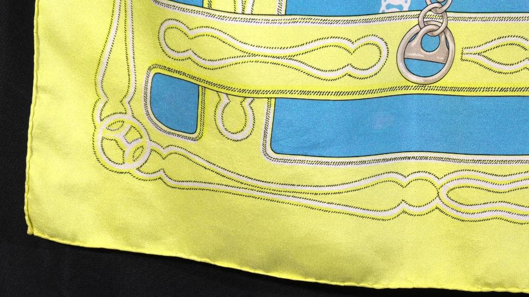 HERMES エルメス　大判スカーフ　カレ90　 D470