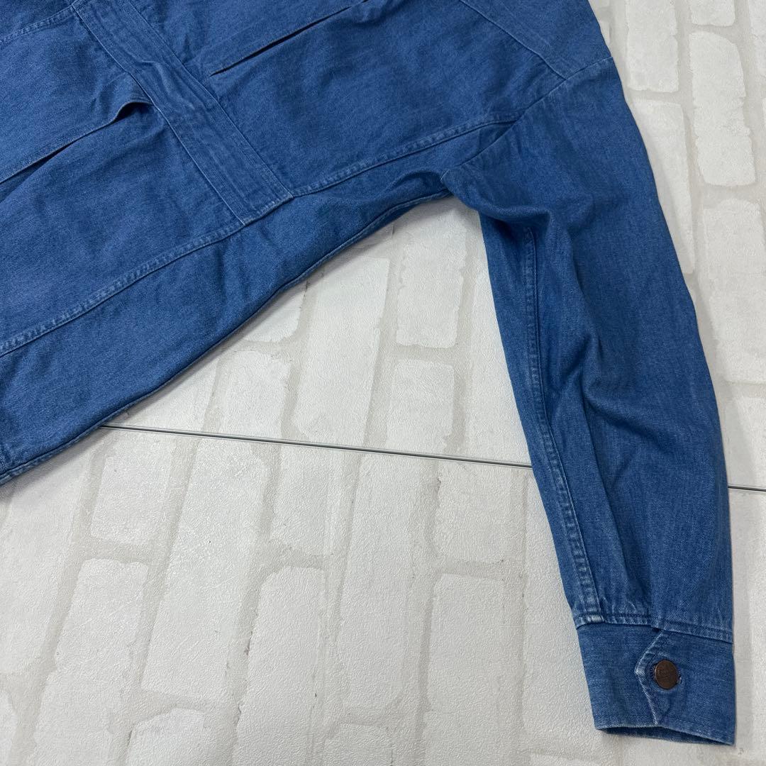 値下げ 90s ラングラー Wrangler デニム ブッシュ ジャケット M