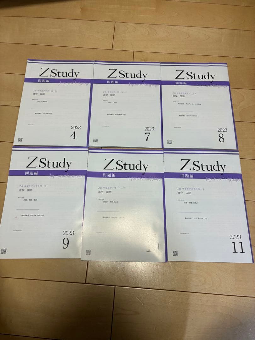 【美品】 Z会テキスト中2版(2023年)