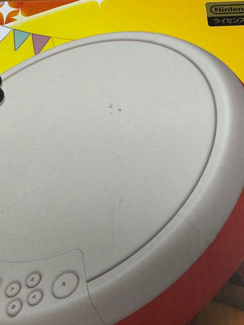 【ジャンク品】Switch 太鼓の達人 太鼓とバチ＋ソフト2本セット
