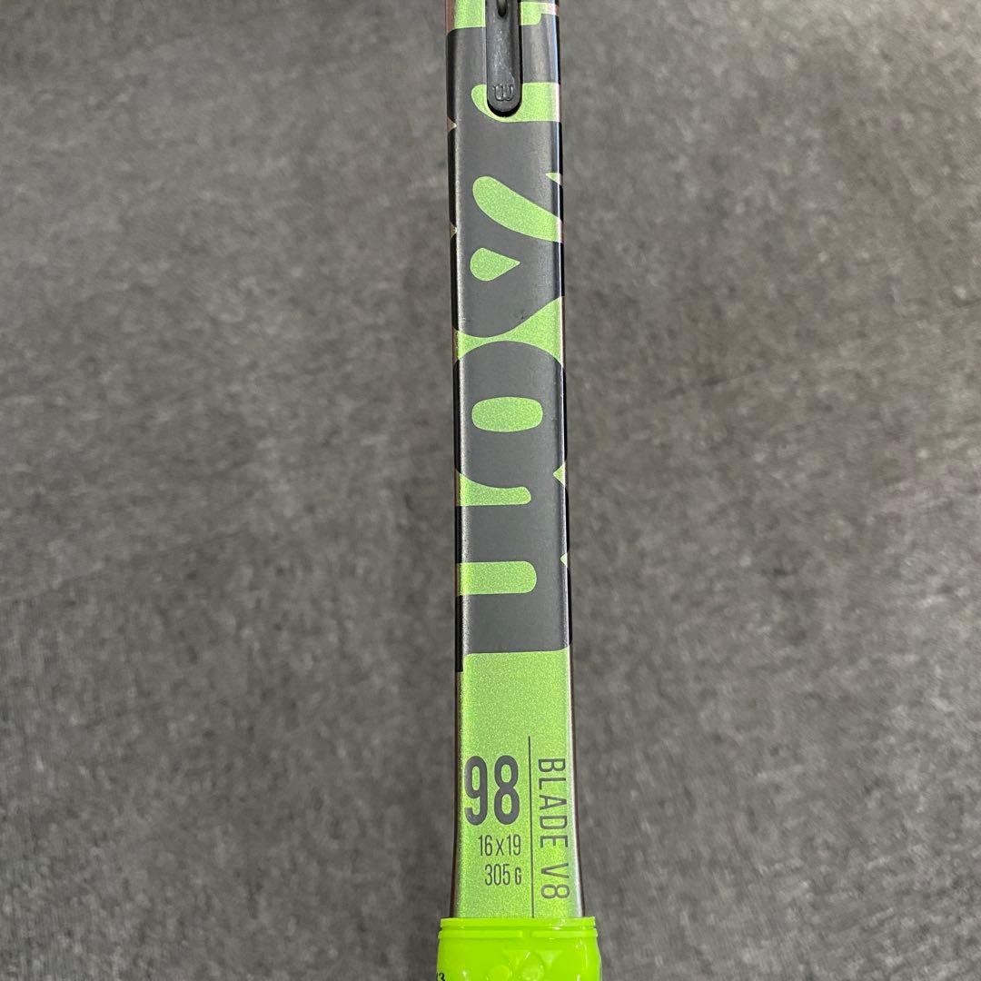 【美品】Wilson BladeウィルソンブレードV8 98 /16×19硬式