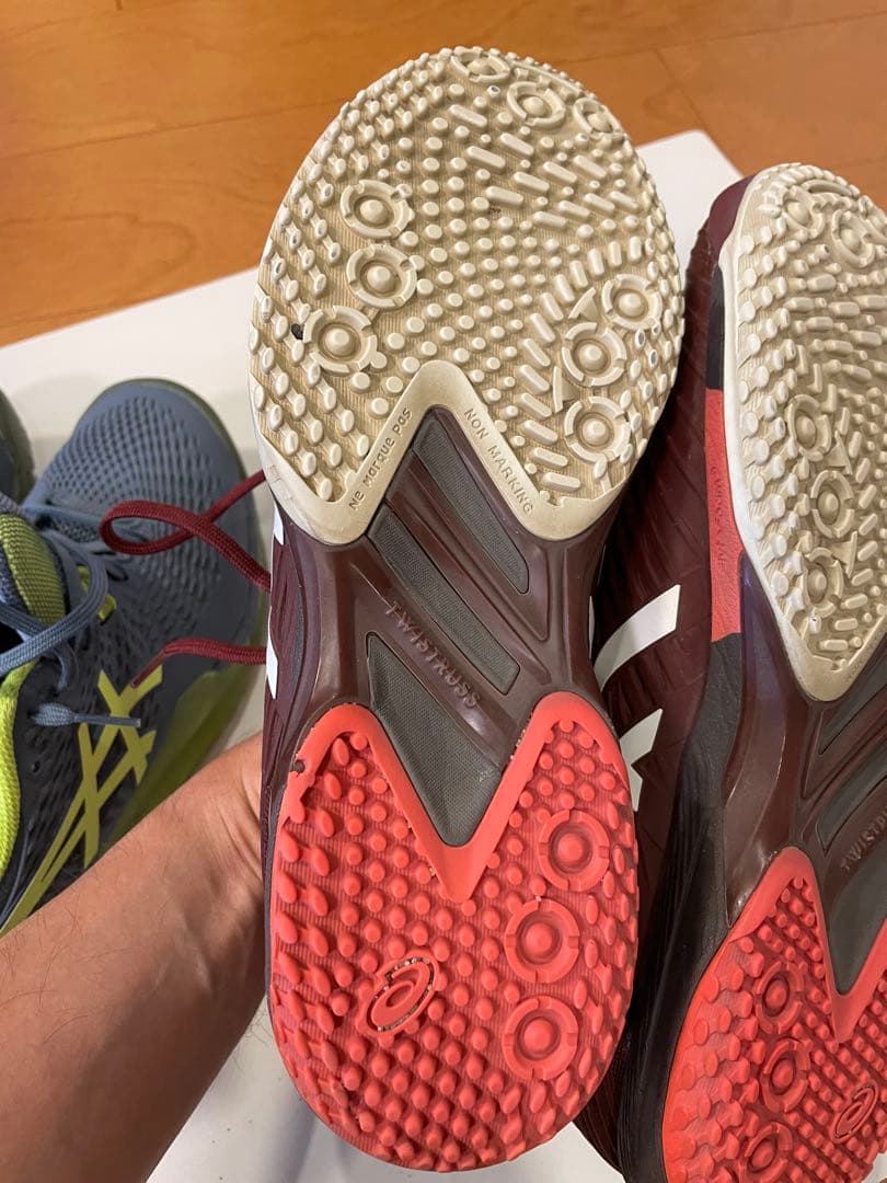 【シイヤ】アシックステニスシューズ(Super feet 付き)