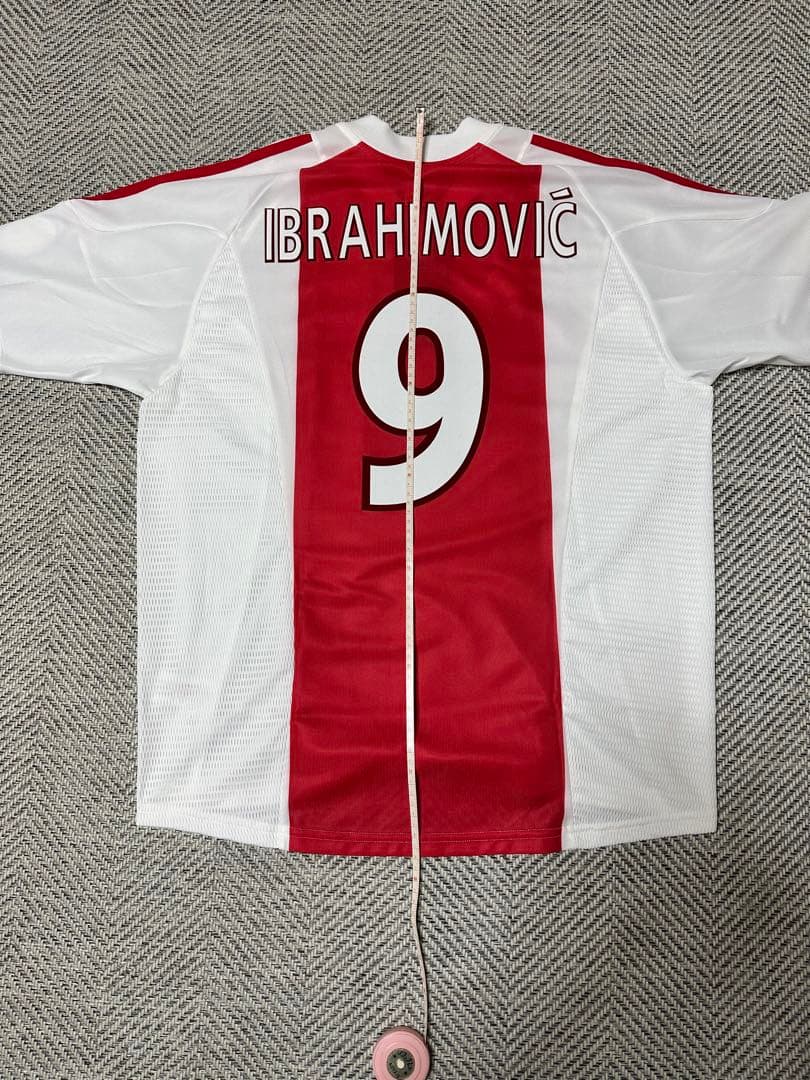 アヤックス　02/03 03/04 ホームユニフォーム　イブラヒモビッチCL仕様