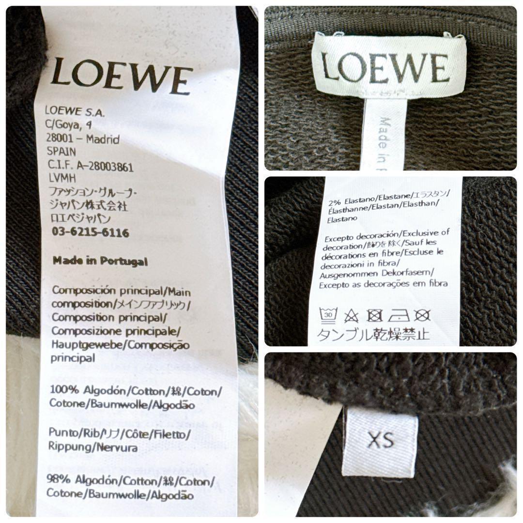 LOEWE ロエベ PUMP HOODIE プルオーバーパーカー XSサイズ