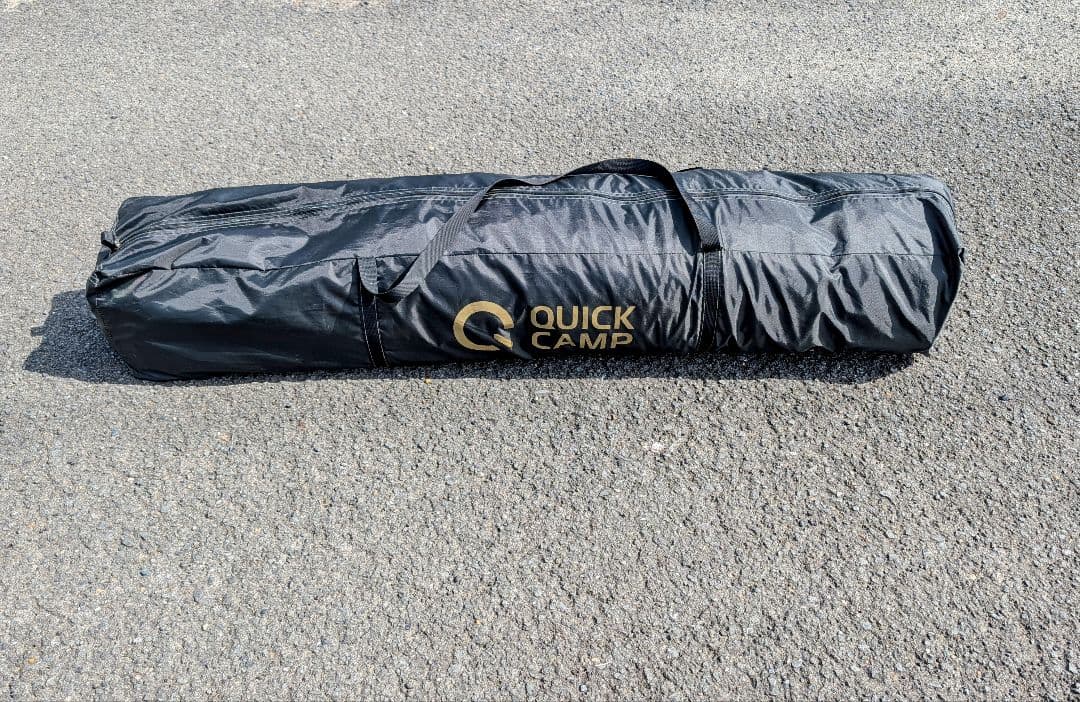 クイックキャンプ　ワイドスクリーンタープ 4✕2.8 ワンタッチ UVカット