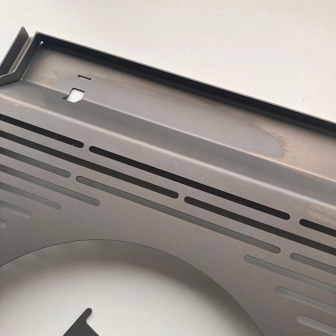 37キャンプ　チタン　フラット五徳　FBパネル・プレート