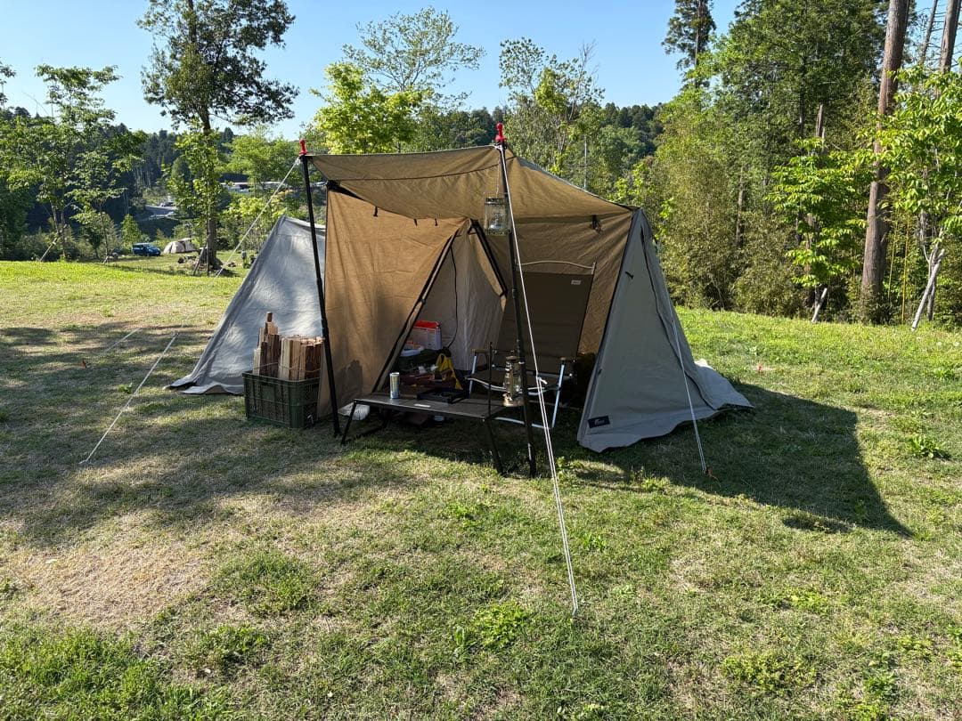 い*ま様 PUP TENT T/C 450 1人用【FIELDOOR】