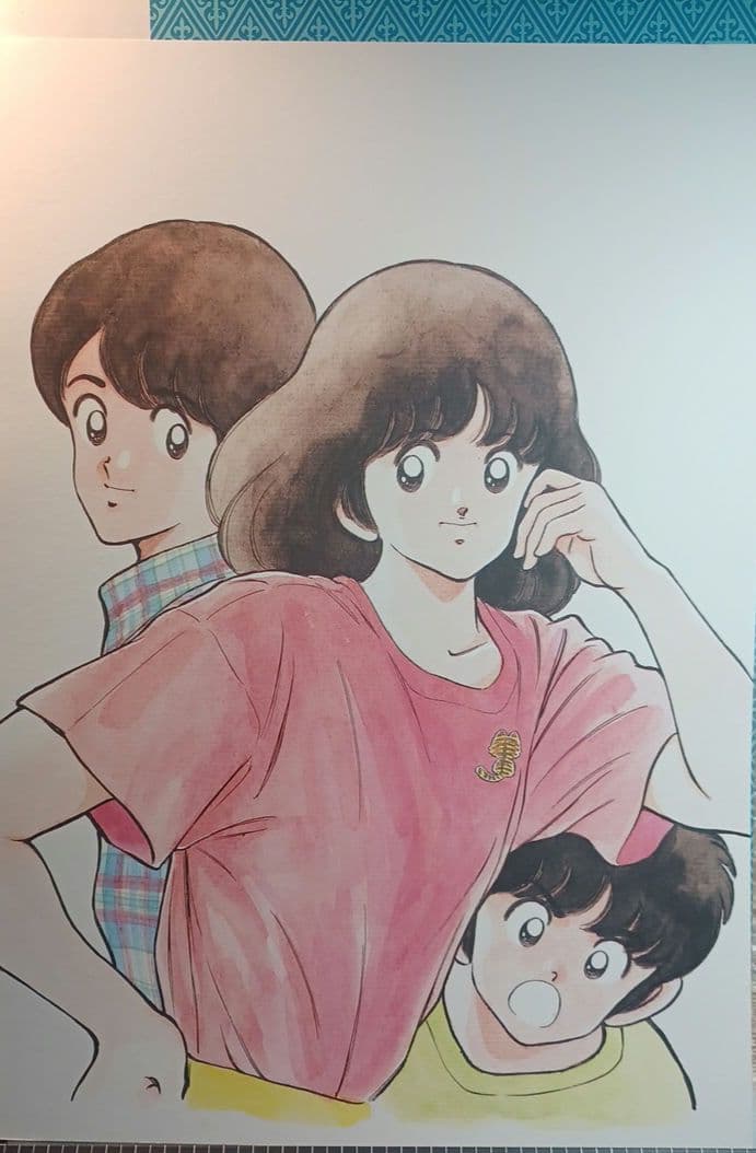 タッチ複製原画集　あだち充自選　1988年