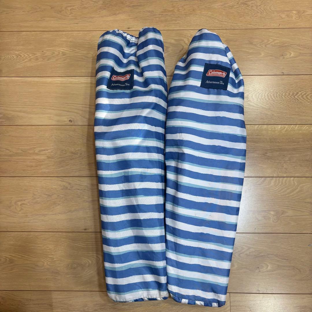 コールマン　アフタヌーンティー・リビング　ファンチェア　ローチェア　2脚セット