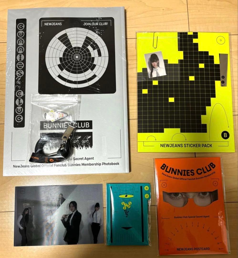 BUNNIES CLUB NewJeans ファンクラブキット