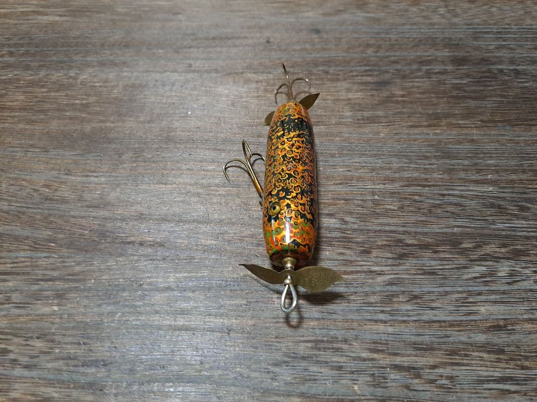 未使用　道楽　DOWLUCK　ダブルスウォッシュ　疣蛙(イボガエル)風　研ぎ出し