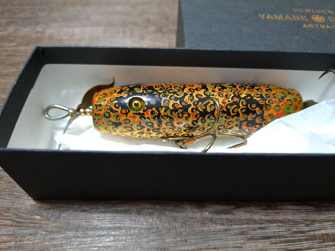 未使用　道楽　DOWLUCK　ダブルスウォッシュ　疣蛙(イボガエル)風　研ぎ出し