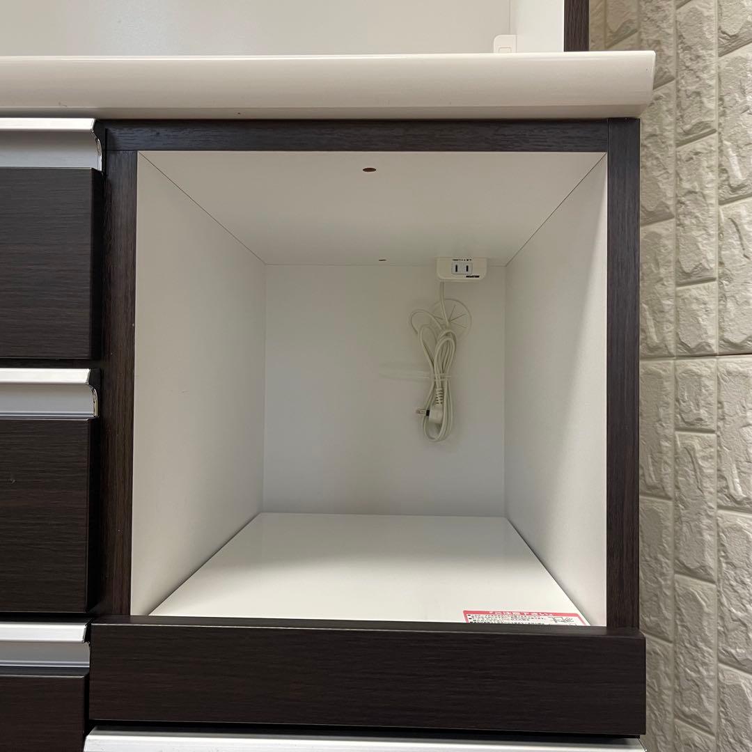 まゆママ✨ニトリ　レジューム120 ブラウン系　ソフトクローズ　美品