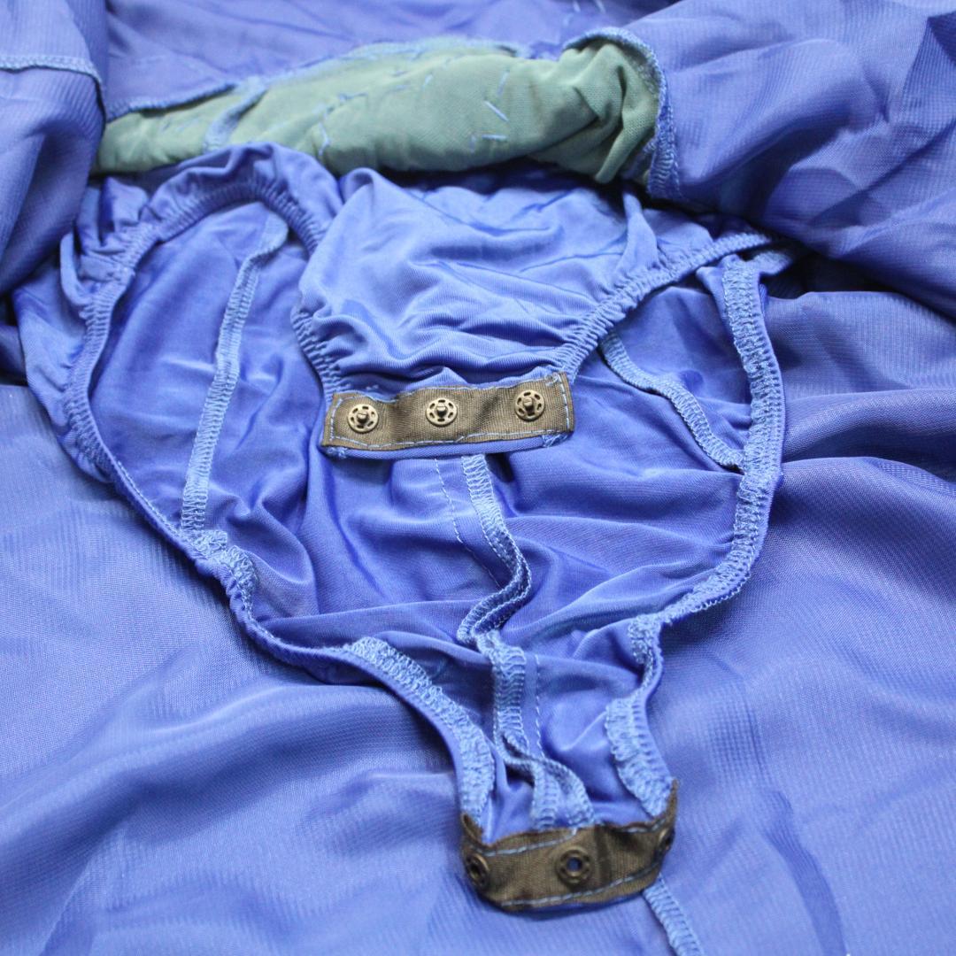 【社交ダンス衣装】ブルー×豪華フロート ワンピース ドレス 青 レース