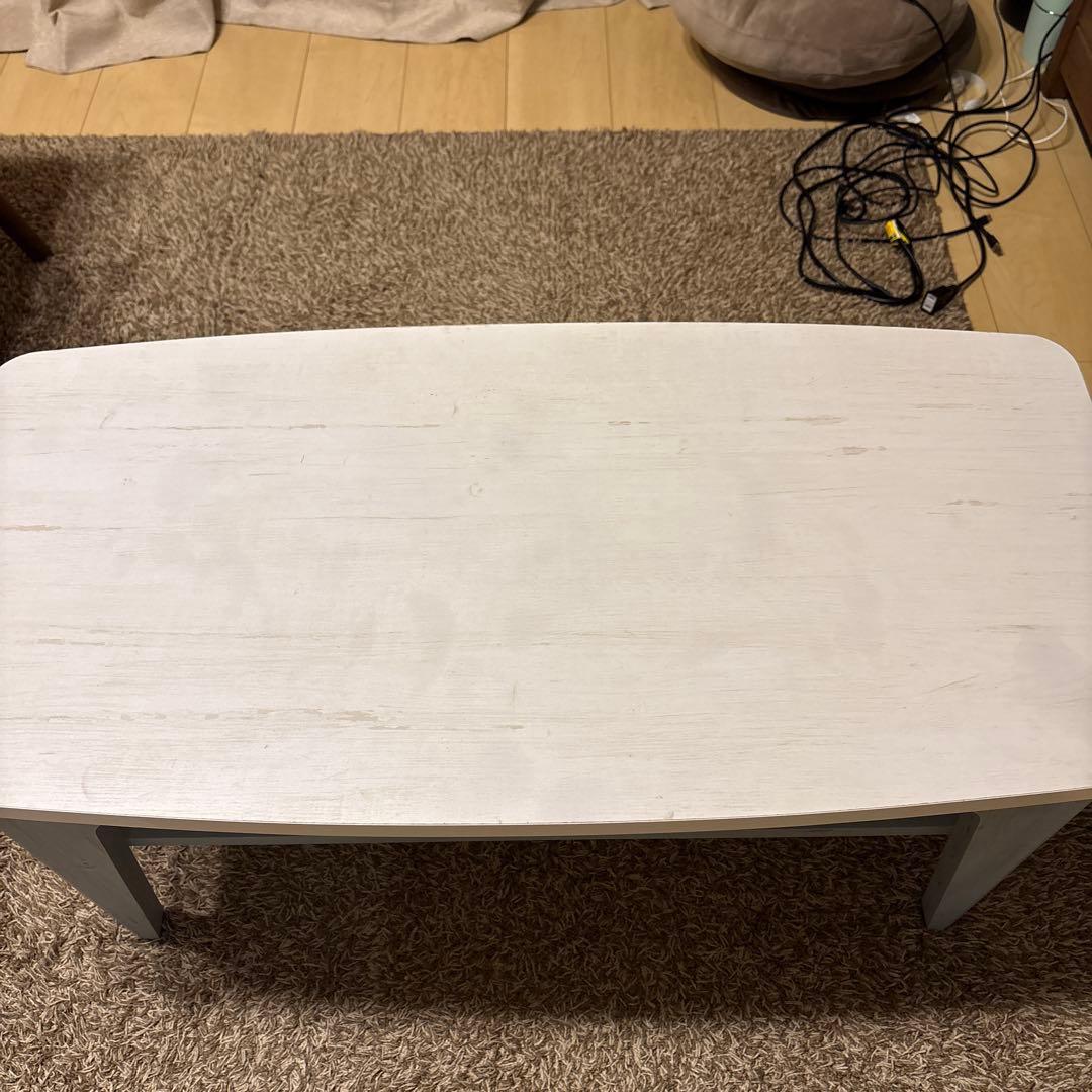 楕円形センターテーブル